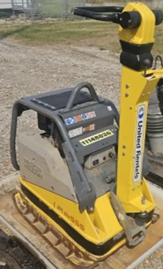 2021 Wacker Neuson DPU6555He Vibratory Plate Compactor
