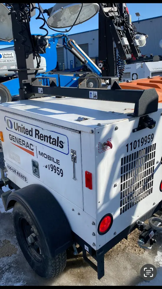2019 Generac MLT3060MV Towable Light Tower