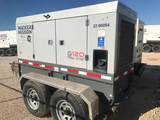 2013 Wacker Neuson G 120 Diesel Generator