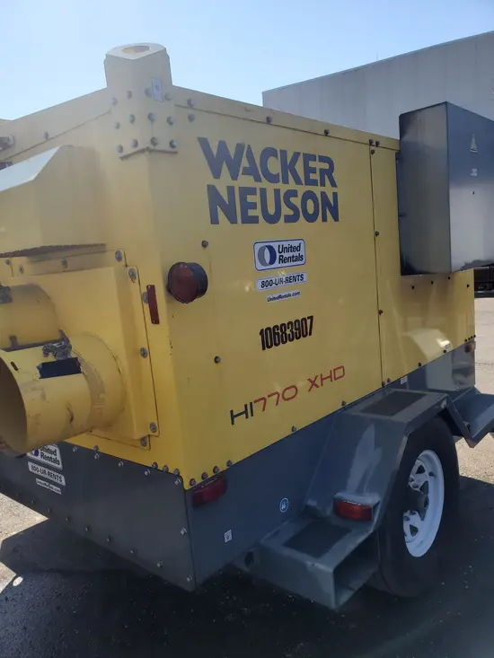 2017 Wacker Neuson HI770XHD Heater