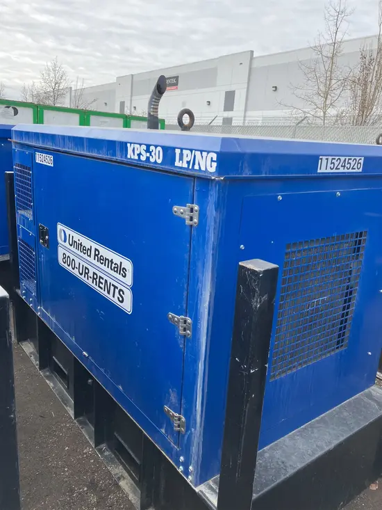 2022 Kustom Power Solutions KPS-30 LP/NG Generator