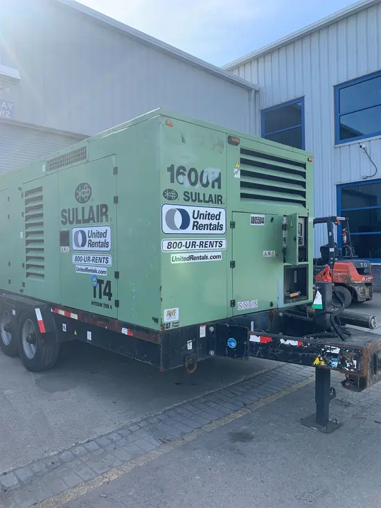 2013 Sullair 1600HDAFTQ T4 Air Compressor