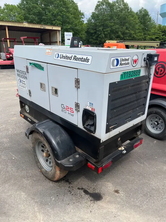 2021 Wacker Neuson G25 T4F Diesel Generator