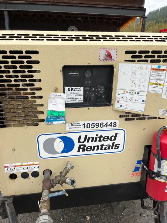 2017 Doosan P425WJD-IQ-T3 Air Compressor