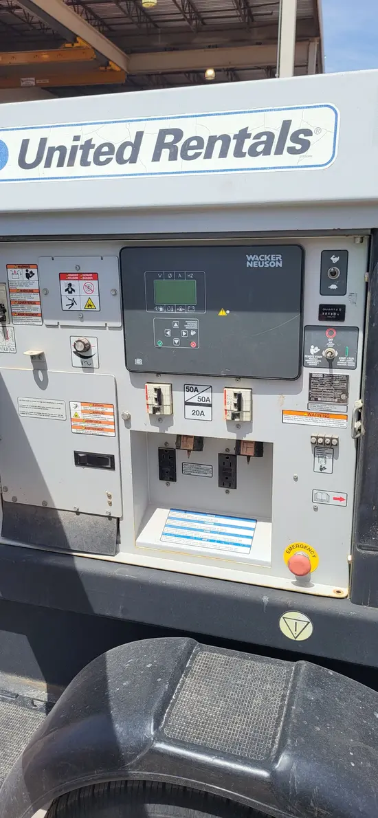 2018 Wacker Neuson G25 T4F Diesel Generator