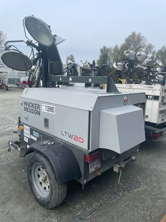 2022 Wacker Neuson LTW20Z1 Towable Light Tower