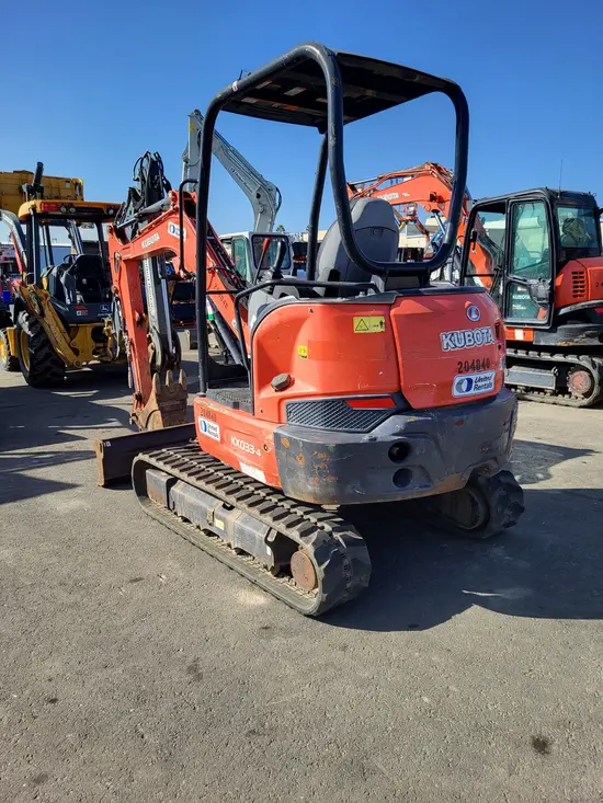 2018 Kubota KX033-4R1A Mini Excavator