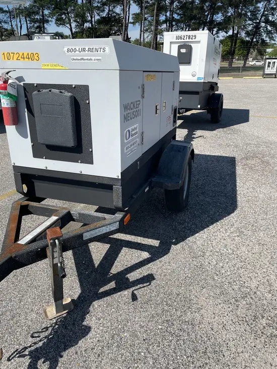 2018 Wacker Neuson G25 T4F Diesel Generator