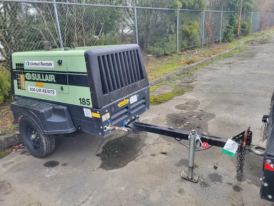 2018 Sullair 185DPQ-KU-T3 Air Compressor