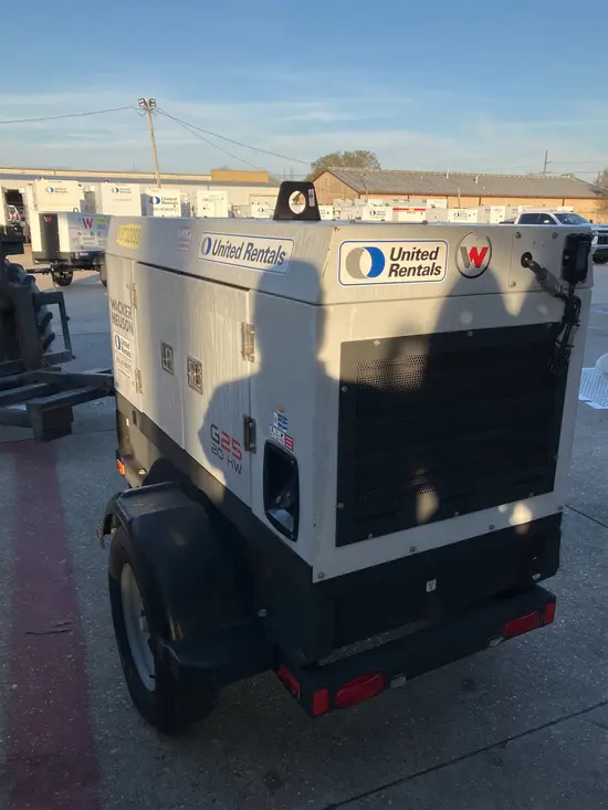 2018 Wacker Neuson G25 T4F Diesel Generator