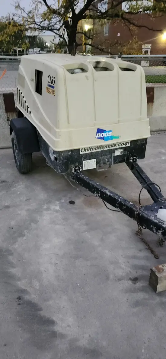 2018 Doosan C185WDZ-T4F Air Compressor