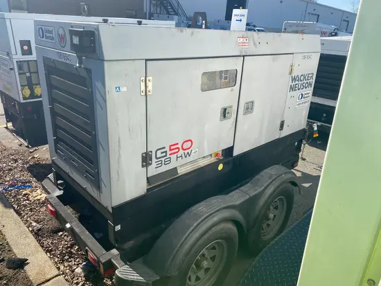2017 Wacker Neuson G50 T4F Diesel Generator