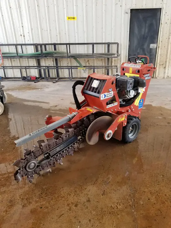 2017 Ditch Witch C12 Walk-Behind Trencher