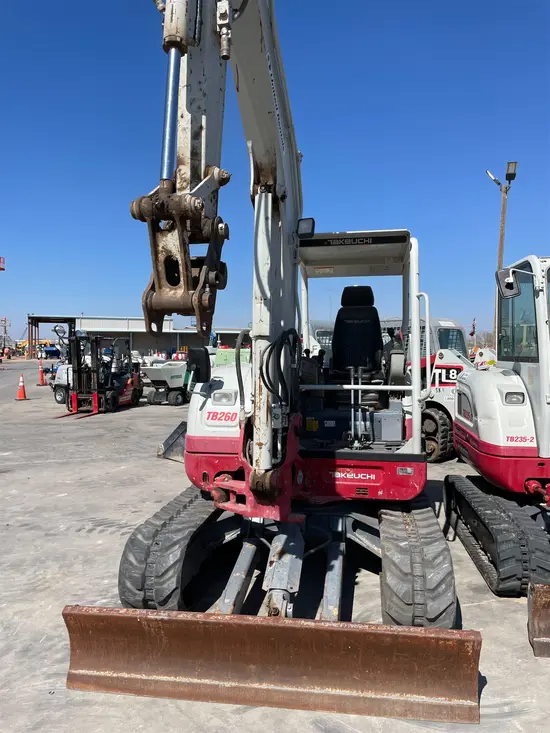 2017 Takeuchi TB260 Mini Excavator