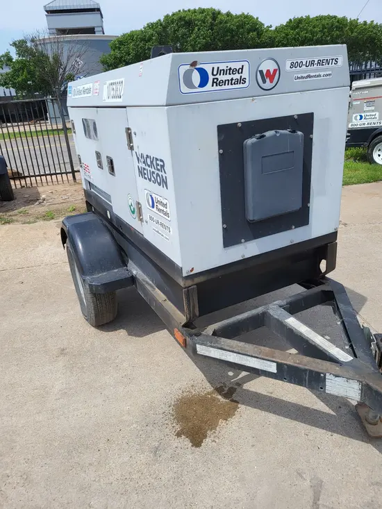 2018 Wacker Neuson G25 T4F Diesel Generator