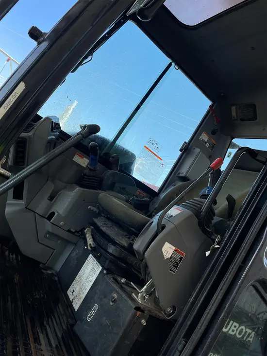 2017 Kubota KX080-4SR3A Mini Excavator