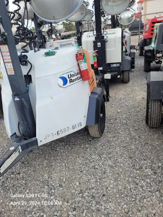2018 Generac MLT6SM Towable Light Tower
