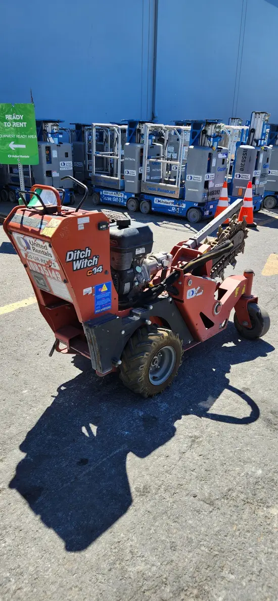 2018 Ditch Witch C14 Walk-Behind Trencher
