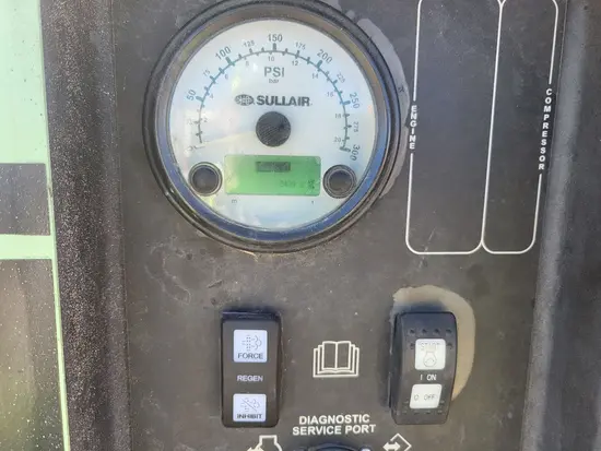 2017 Sullair 185DPQ-KU-T3 Air Compressor