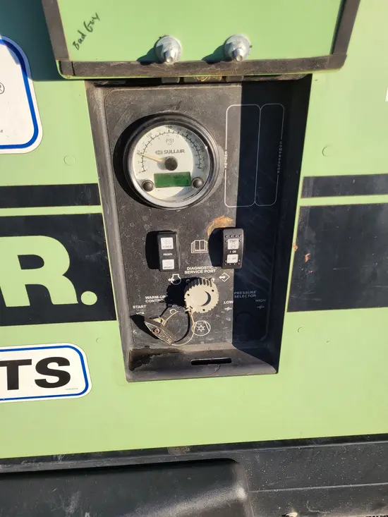 2017 Sullair 185DPQ-KU-T3 Air Compressor