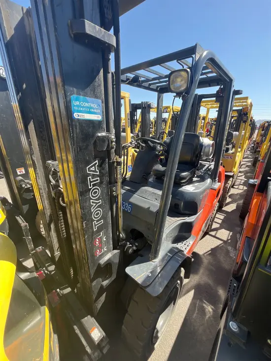 2018 Toyota 8FGU25 Warehouse Forklift