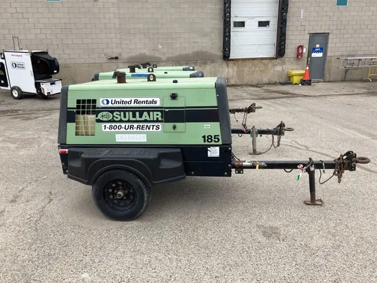 2018 Sullair 185DPQ-KU-T3 Air Compressor