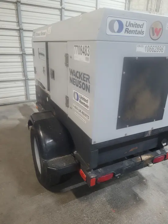 2017 Wacker Neuson G25 T4F Diesel Generator