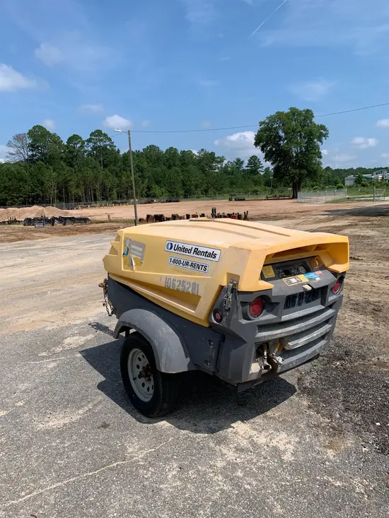 2017 Atlas Copco XAS185KD7 T4F Air Compressor
