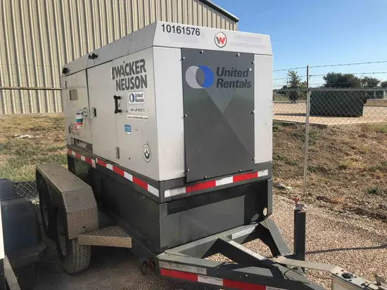 2013 Wacker Neuson G 120 Diesel Generator