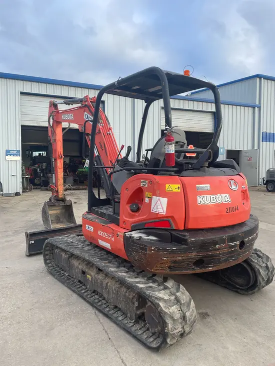 2018 Kubota KX057-4R1A Mini Excavator