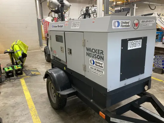 2019 Wacker Neuson G25 T4F Diesel Generator