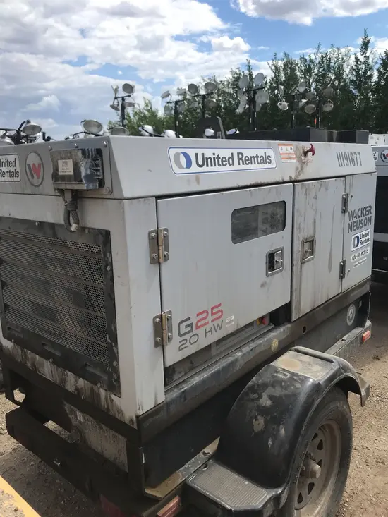 2021 Wacker Neuson G25 T4F Diesel Generator