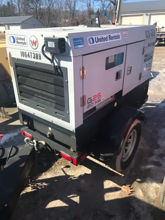 2017 Wacker Neuson G25 T4F Diesel Generator