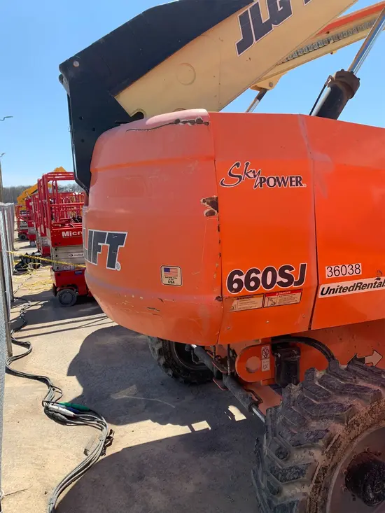 2016 JLG 660SJ Boom Lift