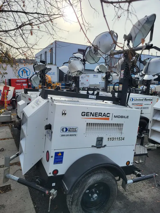 2021 Generac MLT4200IVF4 Towable Light Tower