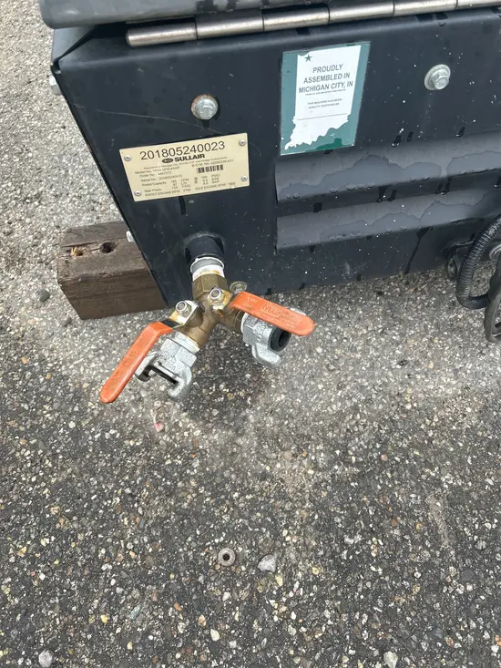 2018 Sullair 185DPQ-KU-T3 Air Compressor