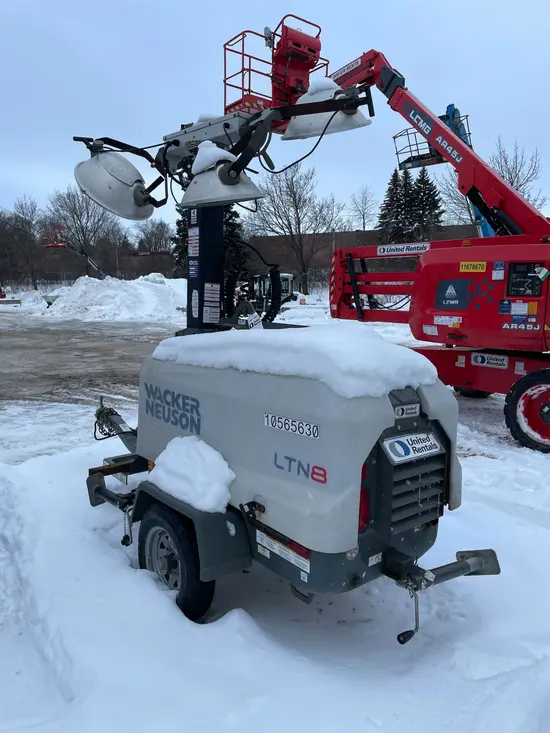 2017 Wacker Neuson LTW8K Towable Light Tower