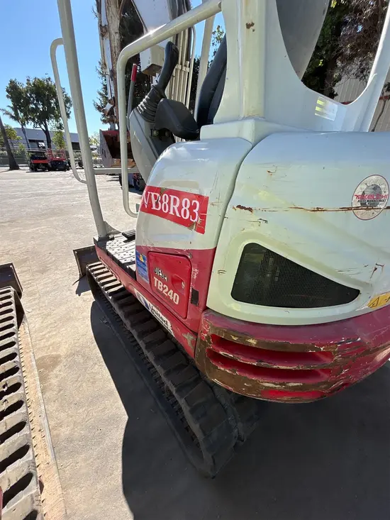 2017 Takeuchi TB240R Mini Excavator