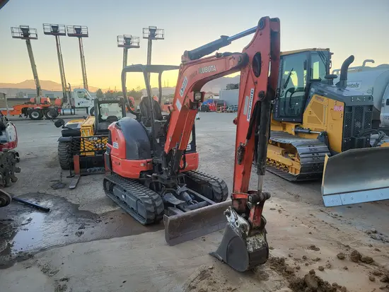 2018 Kubota KX033-4R1A Mini Excavator