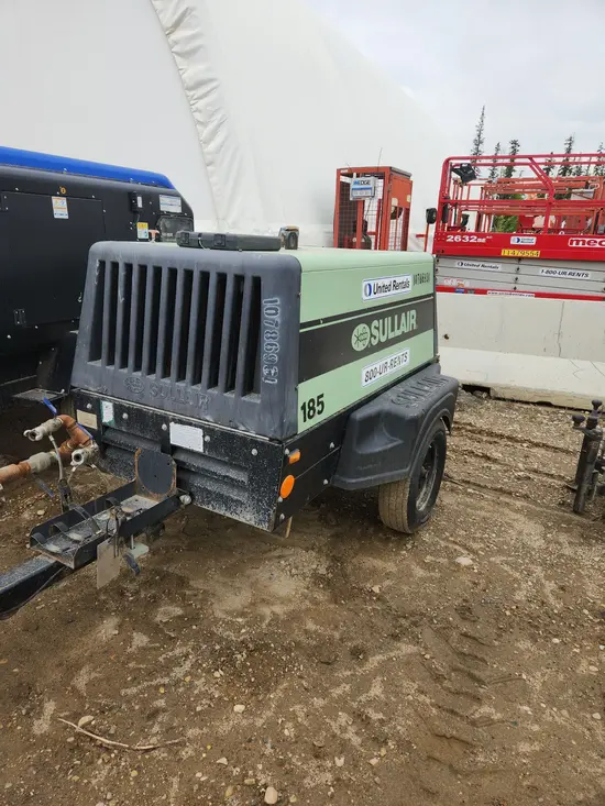 2018 Sullair 185DPQ-KU-T3 Air Compressor