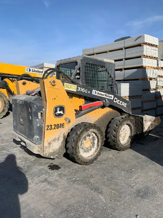 2018 John Deere 316GR Track Loader