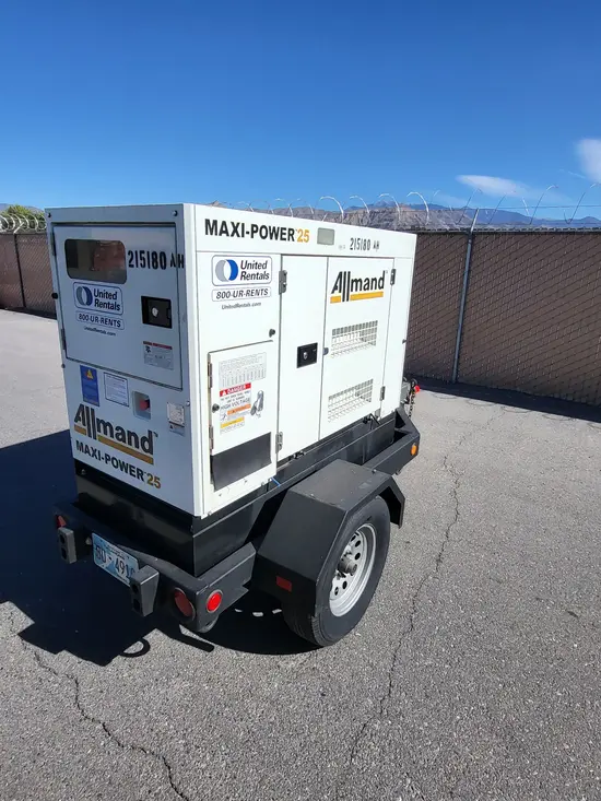 2018 Allmand MP25 Diesel Generator