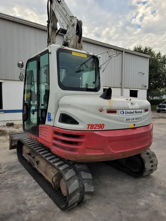 2019 Takeuchi TB290C Mini Excavator