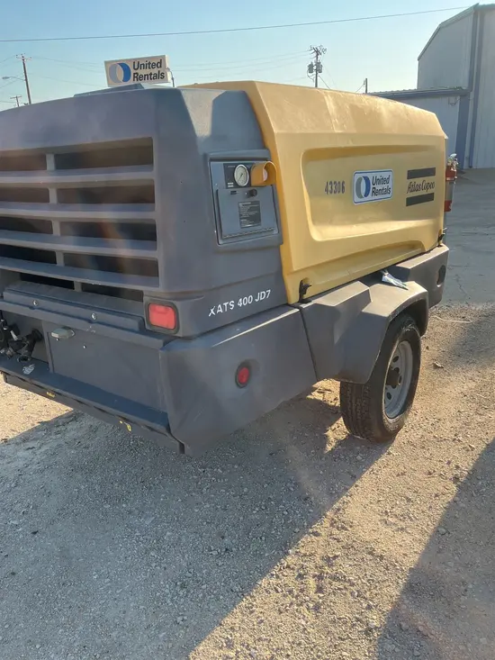 2017 Atlas Copco XATS400 Air Compressor
