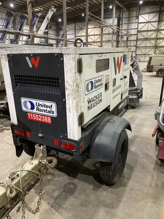 2022 Wacker Neuson G25 T4F Diesel Generator