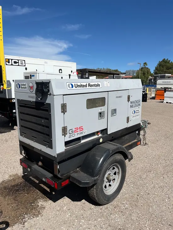 2017 Wacker Neuson G25 T4F Diesel Generator