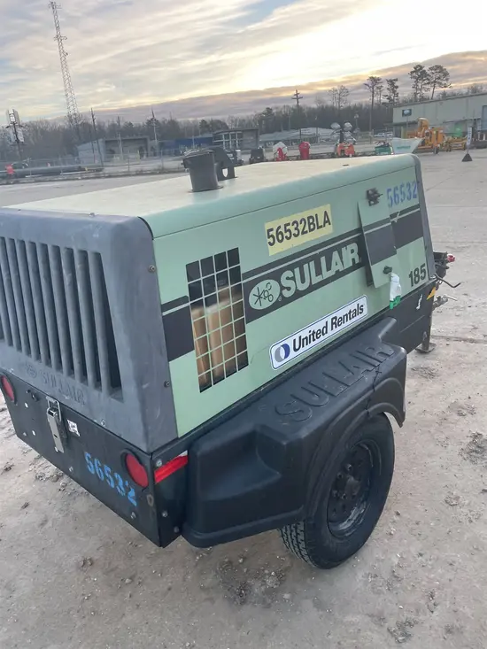 2018 Sullair 185DPQ-KU-T3 Air Compressor