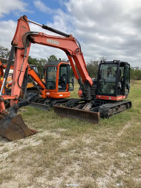 2016 Kubota KX080-4R3A Mini Excavator