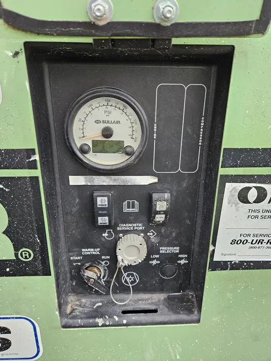 2018 Sullair 185DPQ-KU-T3 Air Compressor