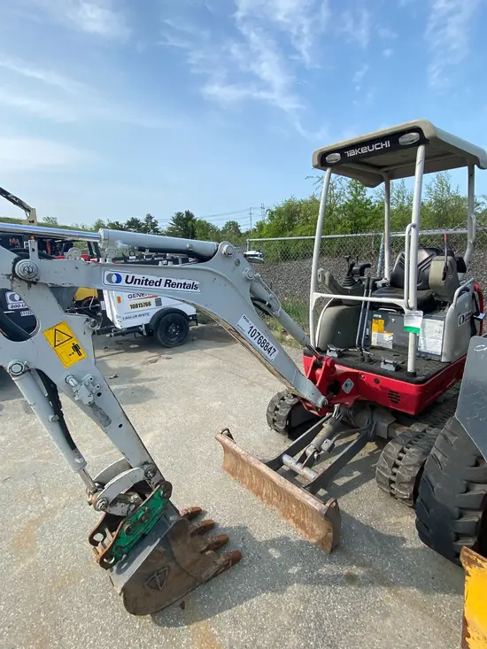 2018 Takeuchi TB216 Mini Excavator